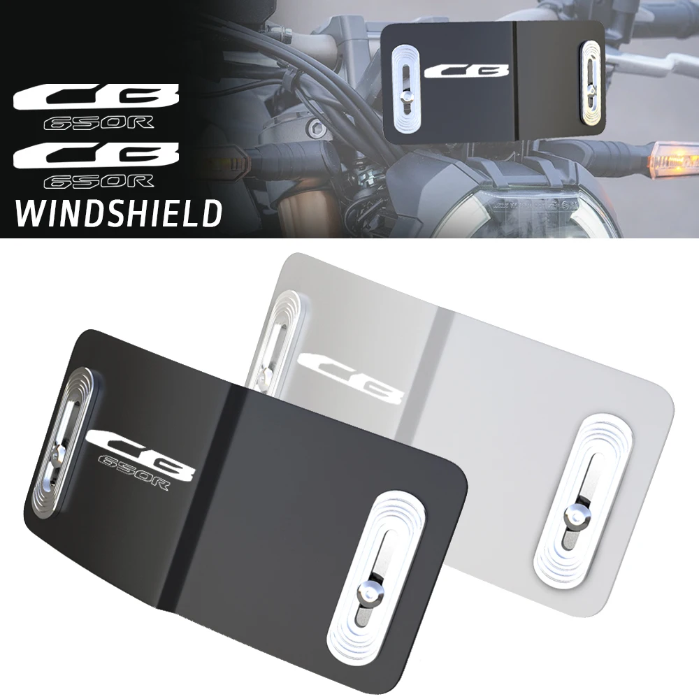 

FOR HONDA CB650R cb650R 2018 2019 2020 2021 2022 2023 2024 Motorcycle Windshield Windscreen Visor Wind Screen Deflector Kit 2025