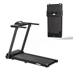 Mini treadmill fitness plastic machine Treadmill household folding silent weight loss machine