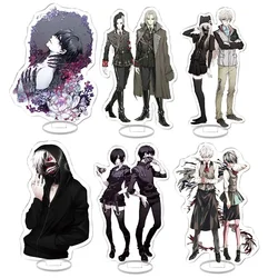 15cm Tokyo Ghoul Anime Peripherals Kaneki Ken Acrylic Stand Ornament Model Touka Kirishima Action Figure Gifts Collections Dolls