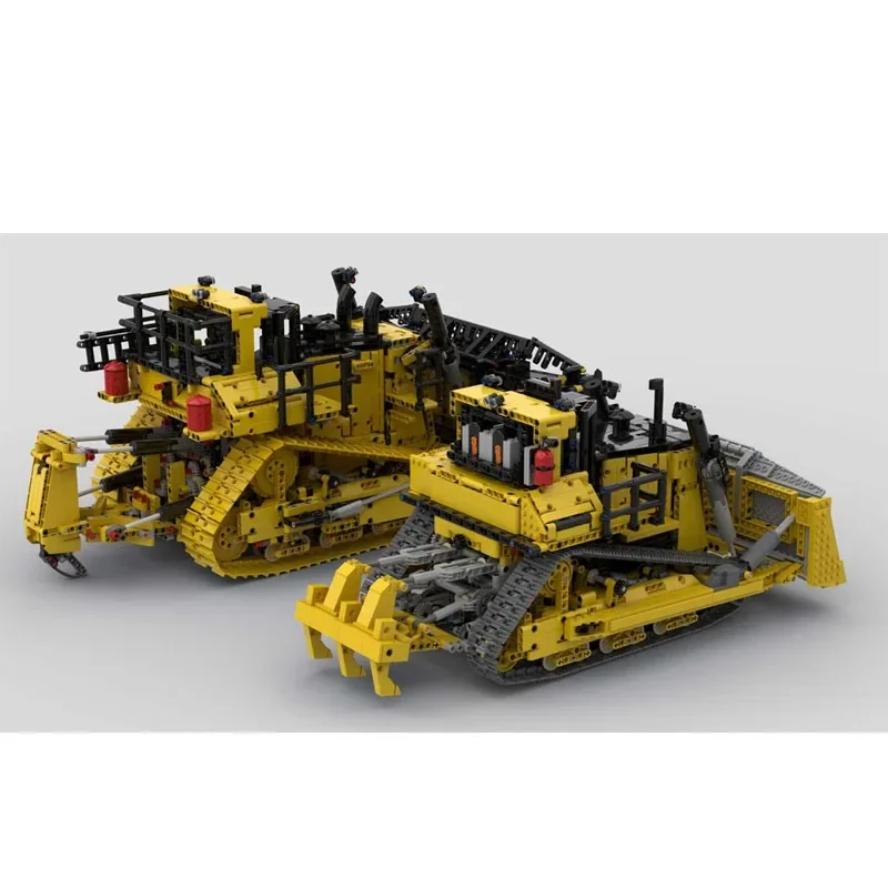 MOC-183195New City Goods D9 جرافة بنة Model2711Parts MOC الإبداعية الصبي الأطفال عيد ميلاد بناء الالعاب العملاقة هدية #6