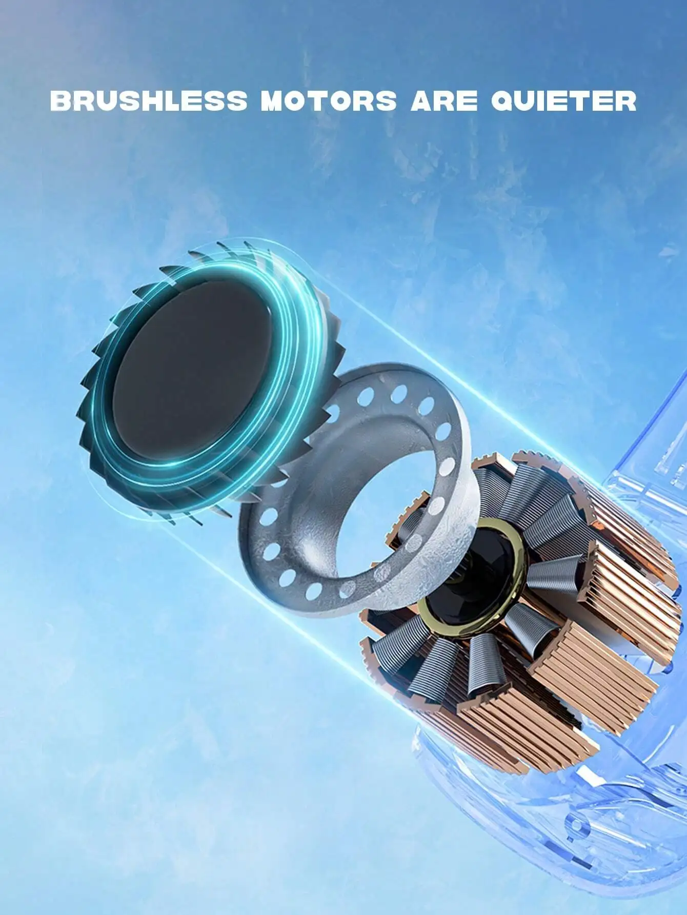 พัดลมคอพกพา 1 ชิ้น, พัดลมส่วนตัวไร้ใบพัดแบบแฮนด์ฟรี, ชาร์จใหม่ได้, การออกแบบหูฟัง, ความเร็ว 3 ระดับสําหรับผู้หญิงผู้ชาย