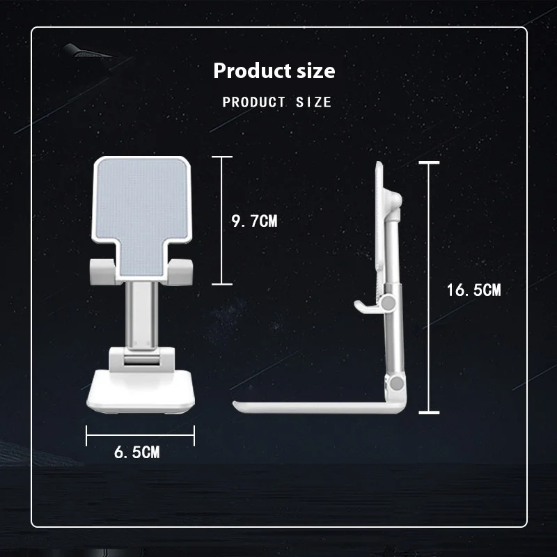 Xyx T4 Stand For Cell Phone Foldable And Portable Free Lifting And Lowering Suitable For Tablets And Mobile Phones