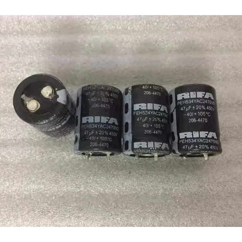 

8Pcs PEH534 series 47UF 450V bile machine high voltage filter electrolytic capacitor