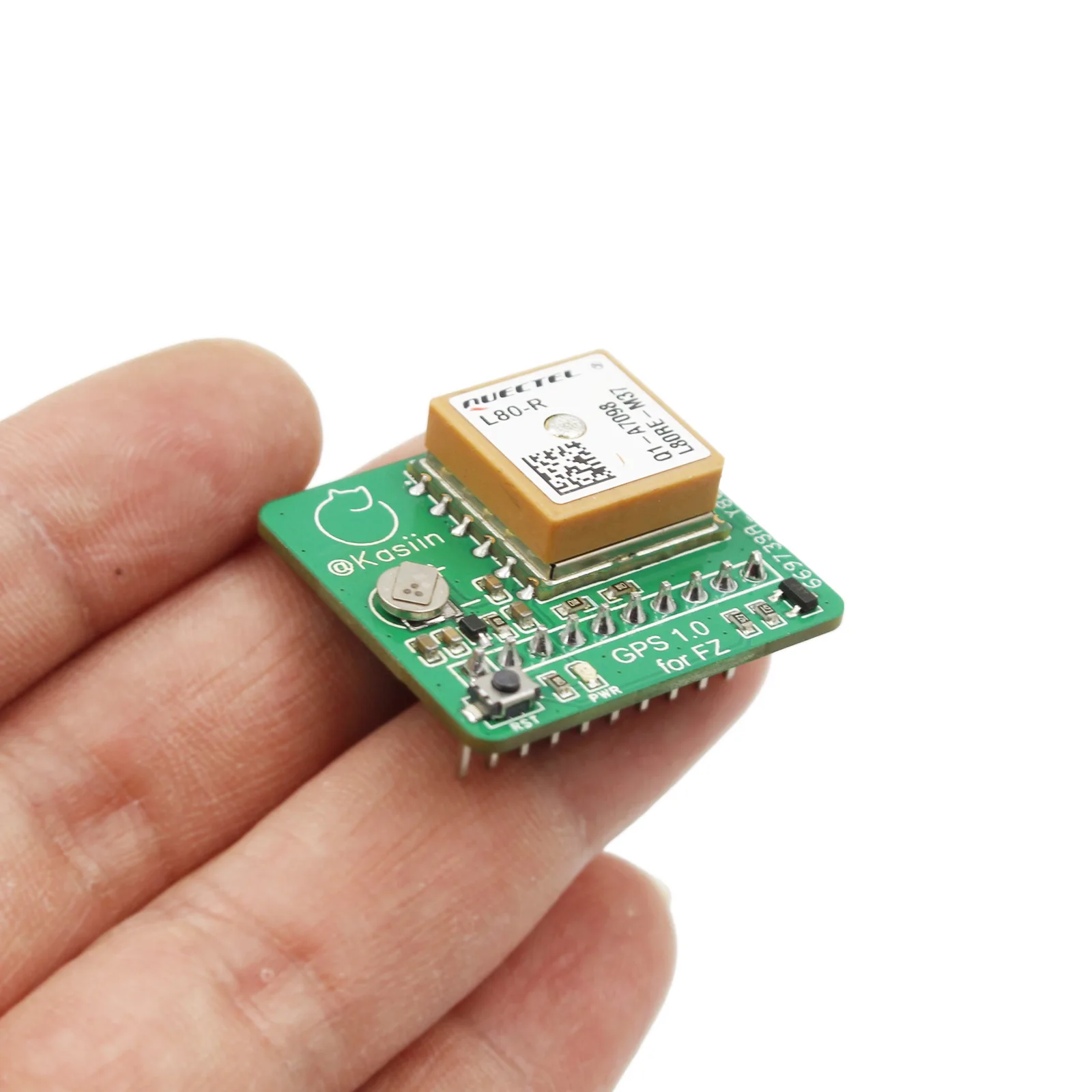 The GPS module adopts an antenna integrated module with unlined firmware