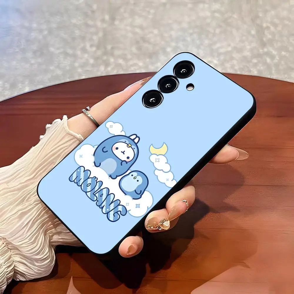 Adorable M-MolangS Phone Case For Samsung S26 S25 Plus S20 S20 Plus S22 Ultra S23 FE S21 Plus S21 Ultra Soft Cover