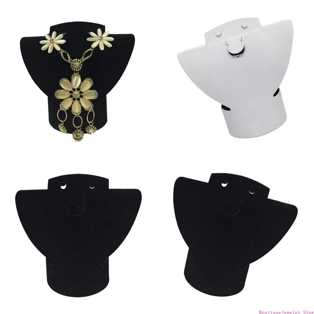 E1PE Multifunctional Foldable Jewelry Display Stand For Necklace Earring Ring Organiser