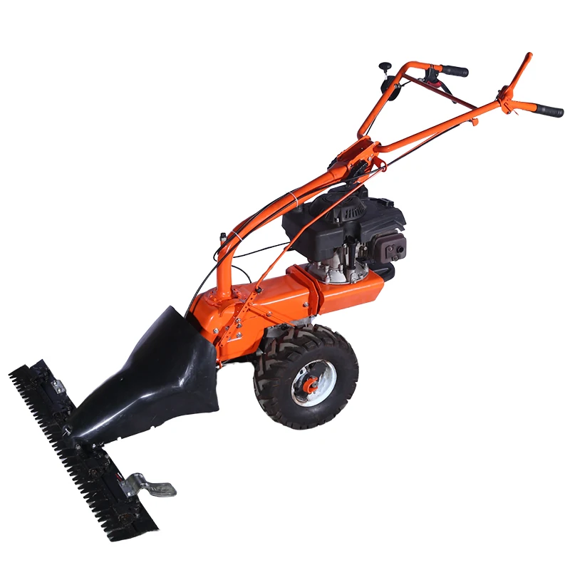 

CE Approved 196cc Petrol Garden Cutting Shredder Portable Grass Lawn Mower Machine High Efficiency Lawn Scythe