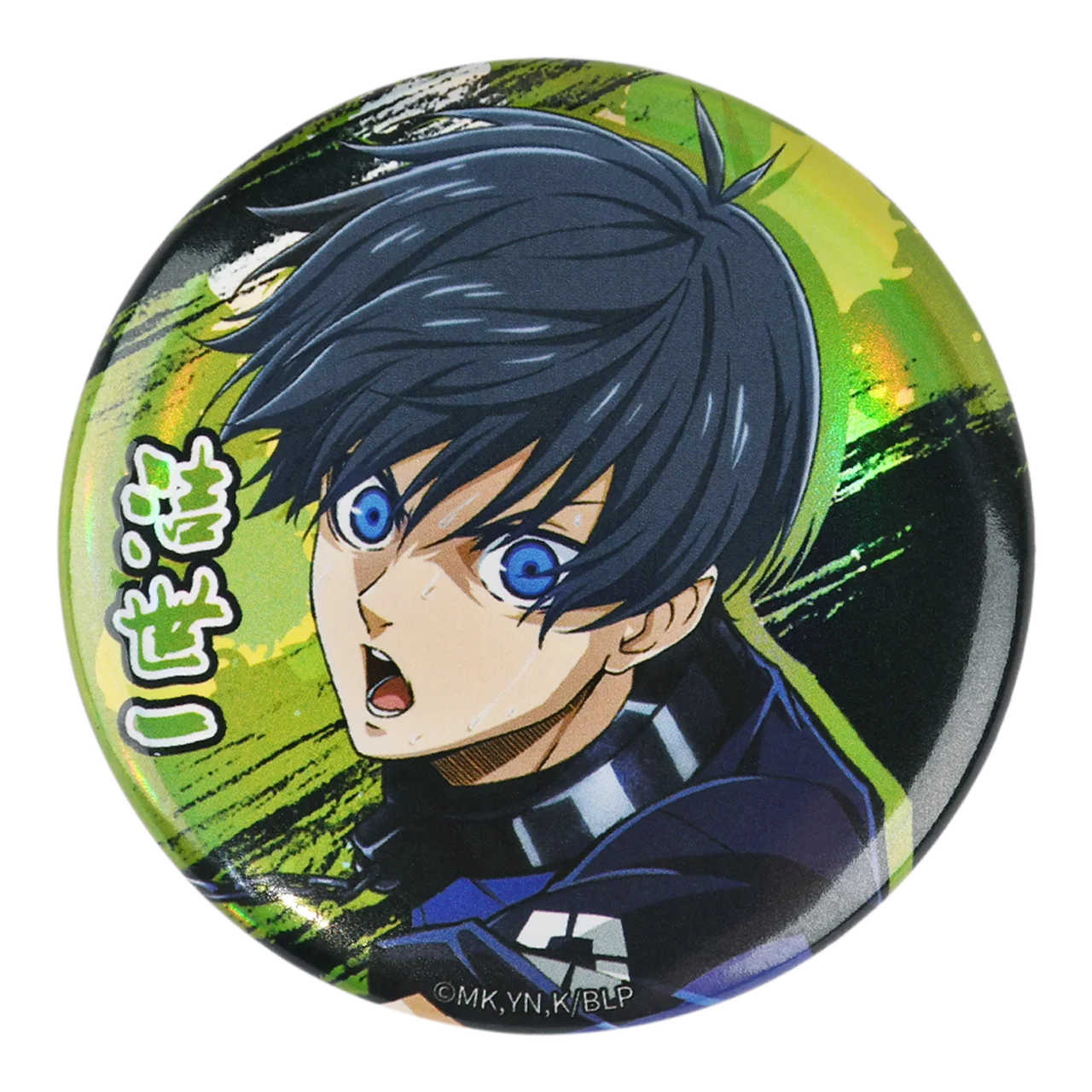 58mm Anime BLUE LOCK Bachira Meguru Isagi Yoichi isagoat isg41 Iemon Okuhito Cosplay COSTUME Badge Pin SPTE Tinplate Brooch﻿