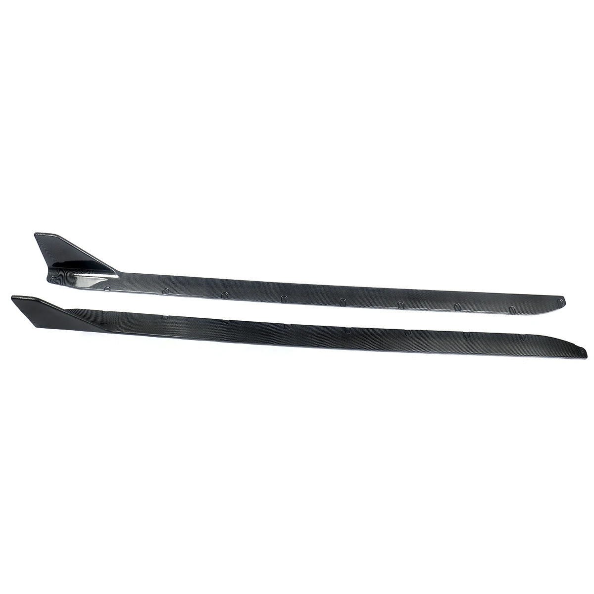 التنانير الجانبية تمديد BodyKits الشفاه لسيارات BMW G80 M3 G82 كوبيه G83 للتحويل M4 2021 2022 2023 ألياف الكربون نظرة المصد الجانبي