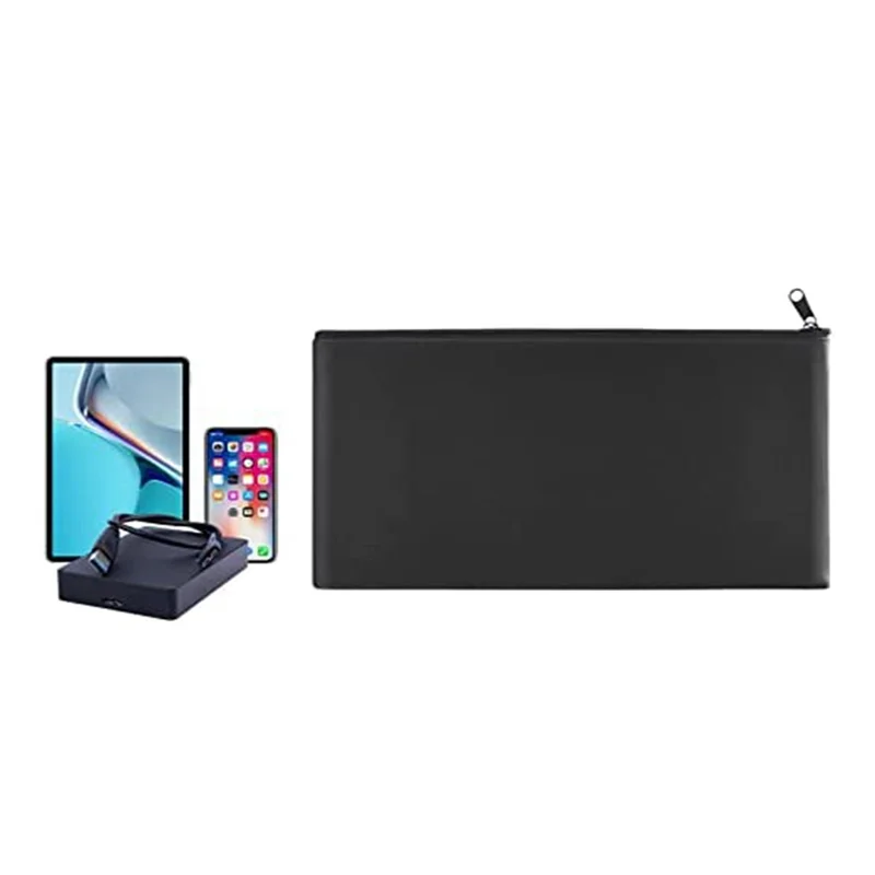 أكياس نقود ABQR مع سحاب للنقود، وحقيبة النقود، وحقيبة النقود، وحقيبة النقود، وحقيبة البنك، مقاس 11 × 6.1 بوصة، قطعتان