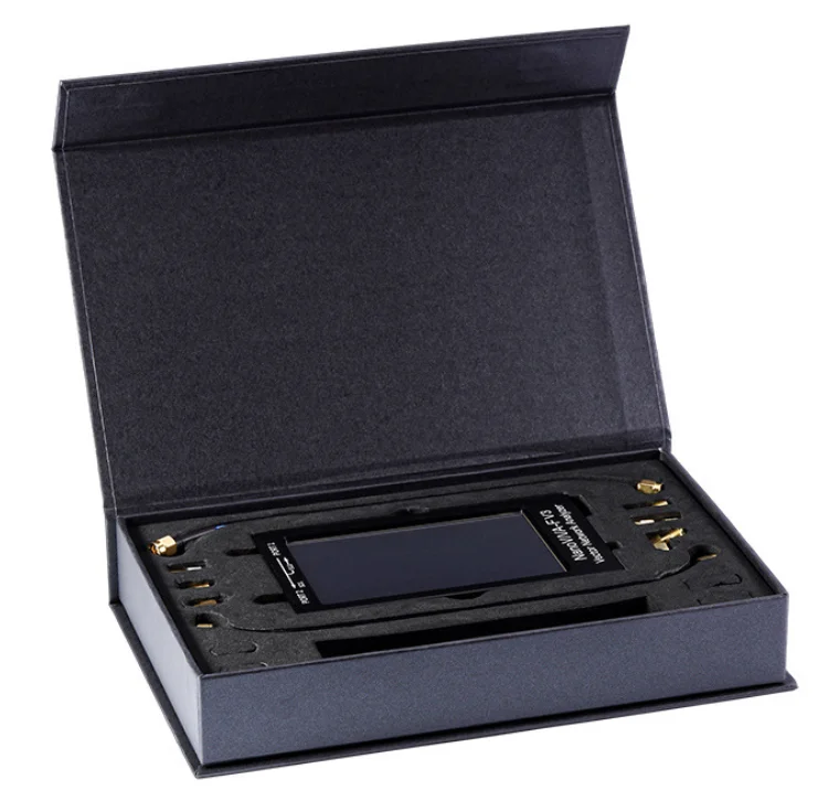 SYSJOINT HF VHF UHF 벡터 네트워크 분석기, 안테나 분석기, SWR VNA 계량기 + 4500MAh 배터리 + 박스, 6G NanoVNA-F V3, 4.3 인치, 6GHz