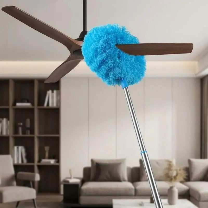 1PC Microfiber Duster For Gap Dust Extends Up To Long Handled Dust Locking Reusable And Cleaner Brush For Effortless Cleaning