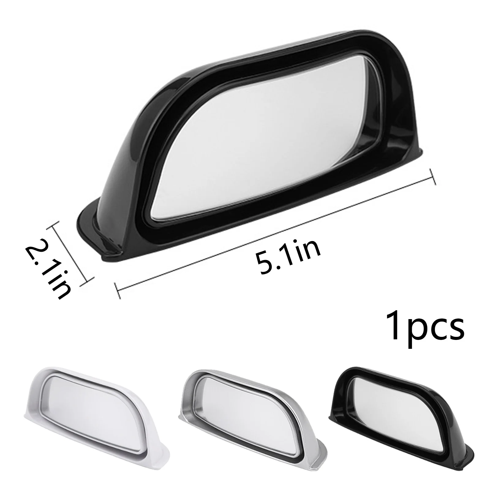 Espejo retrovisor Universal de gran angular para coche, espejo de punto ciego, Pilar B, asiento trasero, espejo de observación auxiliar, conducción