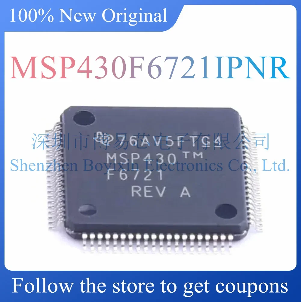 NEW MSP430F6721IPNR.Original Product.Package LQFP-80