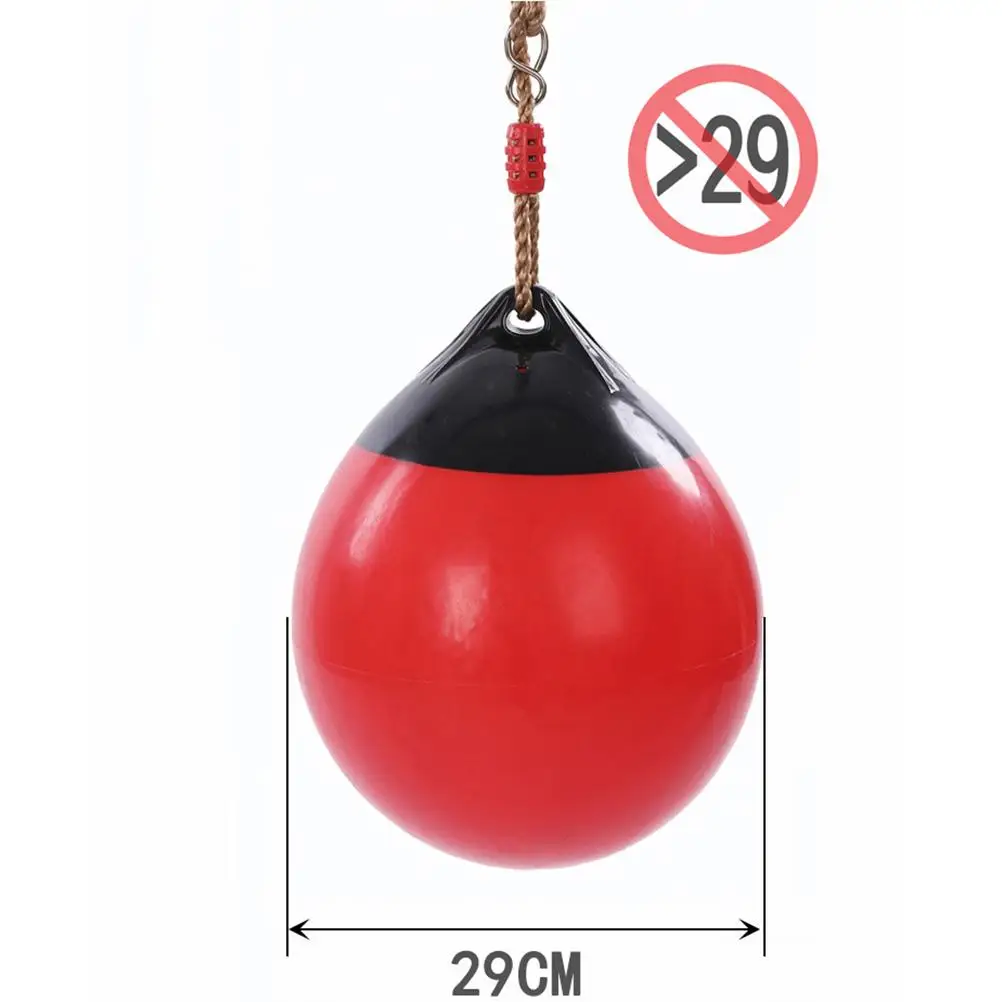 

Inflatable Ball Swing Safe PE Material Kids Coordination Outdoor Garden Playground Toddler Equipment Bar