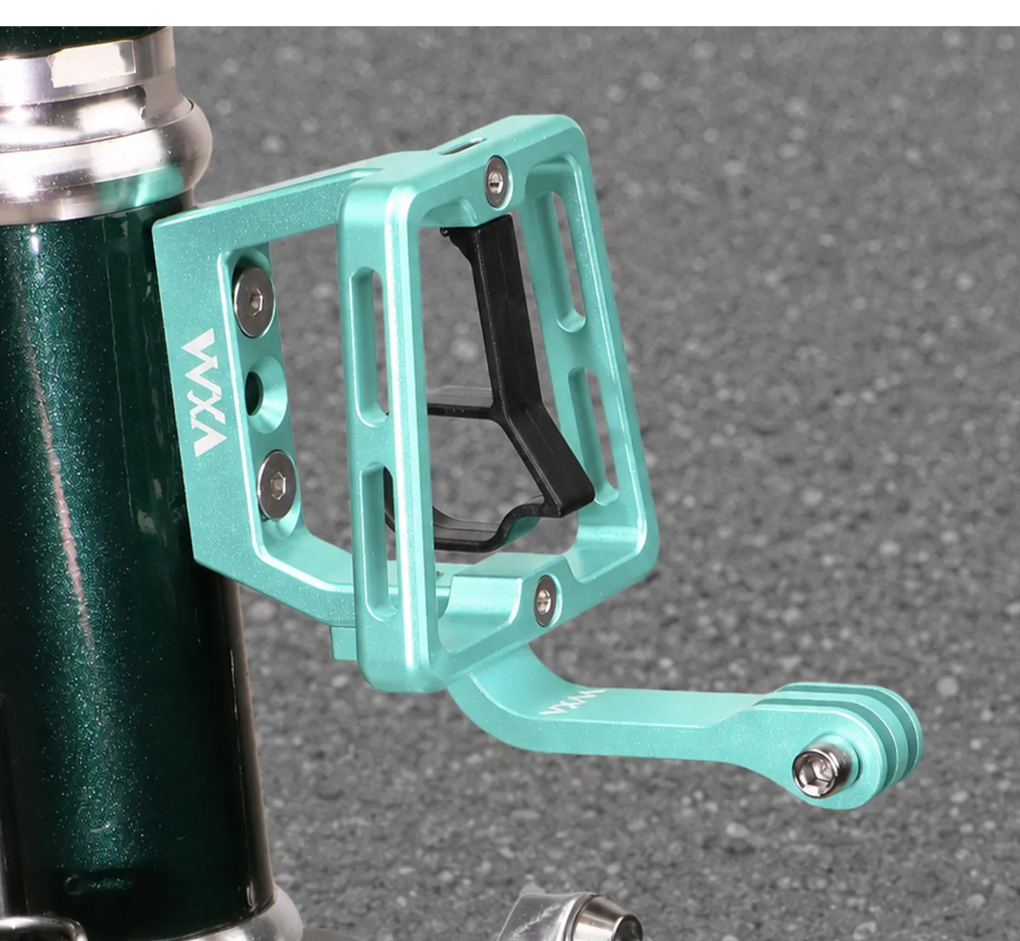 VXM Faltbares Fahrrad, Schweinsnase-Frontablage, Rhinoceros-Tasche, CNC, geeignet für kleine Kleidungsstücke und große Reihen, P8 Java Neo – Detail 16