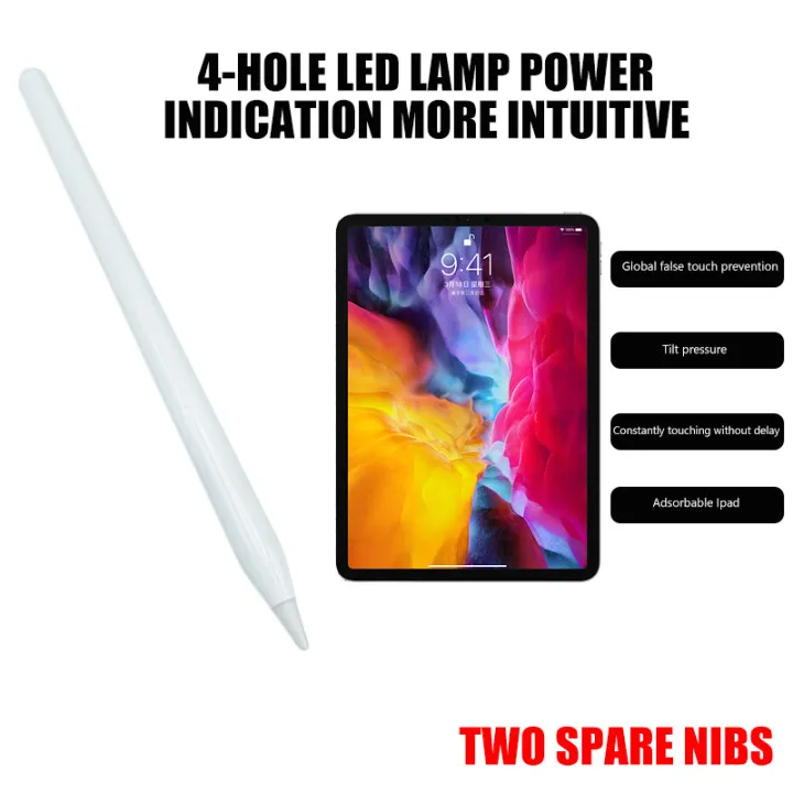 IPad specific capacitor with no delay and continuous touch support to prevent accidental palm touch, can be used for 14 hours