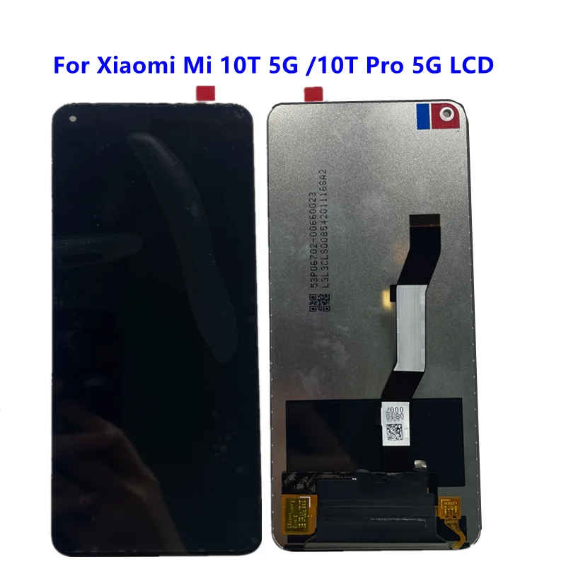 Tested 6.67 inches For Xiaomi Mi 10T Pro 5G LCD Display Touch Screen Replace LCD For Xiaomi Mi10T M2007J3SG M2007J3SY Display