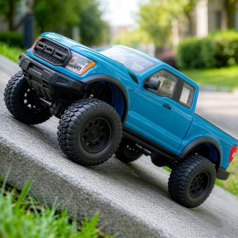 New 1:12 Hongxing F-150 Raptor 4WD Remote Control Simulation High-Speed Off-Road Pickup Electric Model Car Waterproof With Light