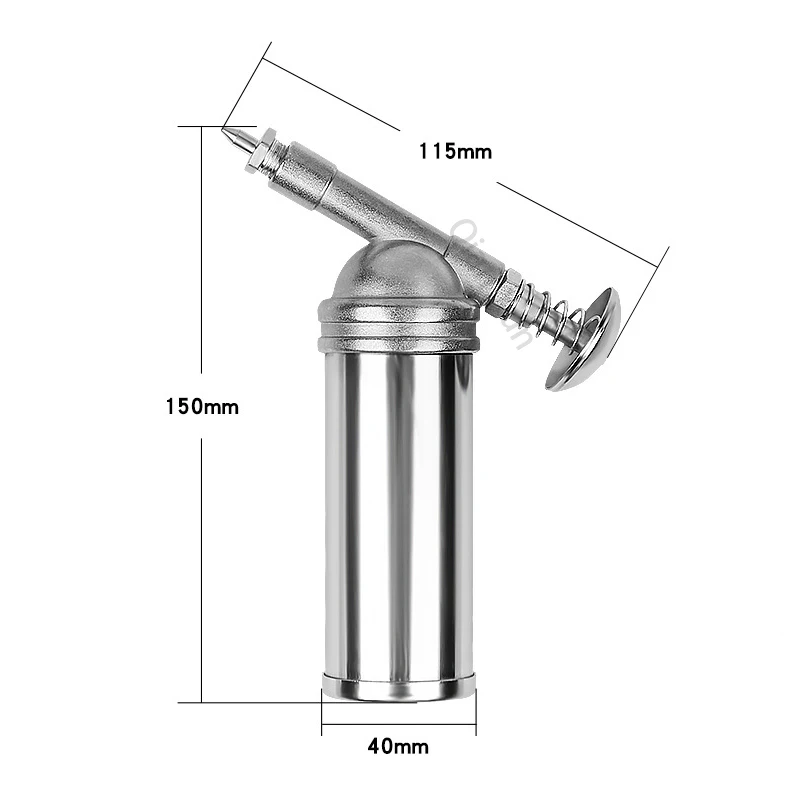 Mini manuale ad alta pressione oliatore pistola per aerografo bicicletta 80CC pistola per grasso pompa tubo pistola a spruzzo per grasso per