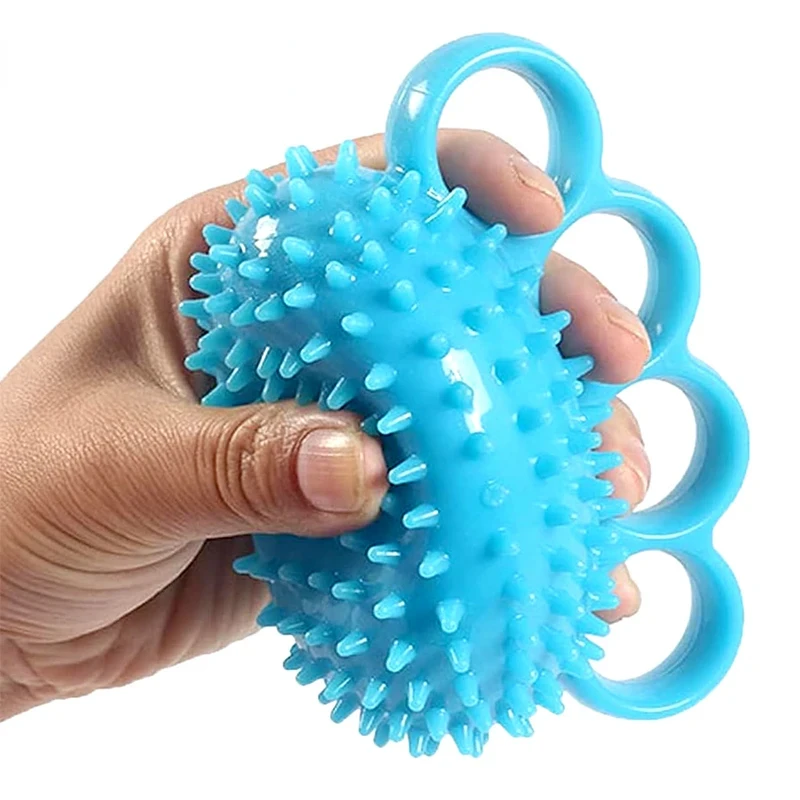 Finger Grip Ball Massage Rehabilitation Training Elderly Exercise Ball Hand Finger Strength Circle Grip Device Stroke Hemiplegia