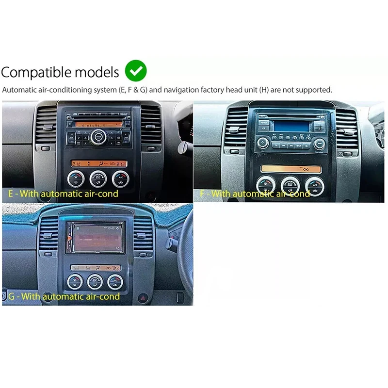 9 "Voor Nissan Navara D40 2005-2015 GPS Autoradio Head Unit Draadloze Carplay Apple Android Auto Omkeren afbeelding Camera 64GB WIFI