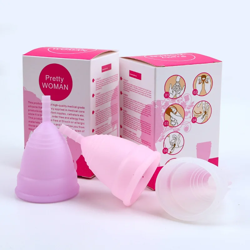 Medical Silicone Menstrual Cup with Independent Packaging Large Capacity Leak Proof Comfortable and Non Sensory Menstrual Cup - Image 2