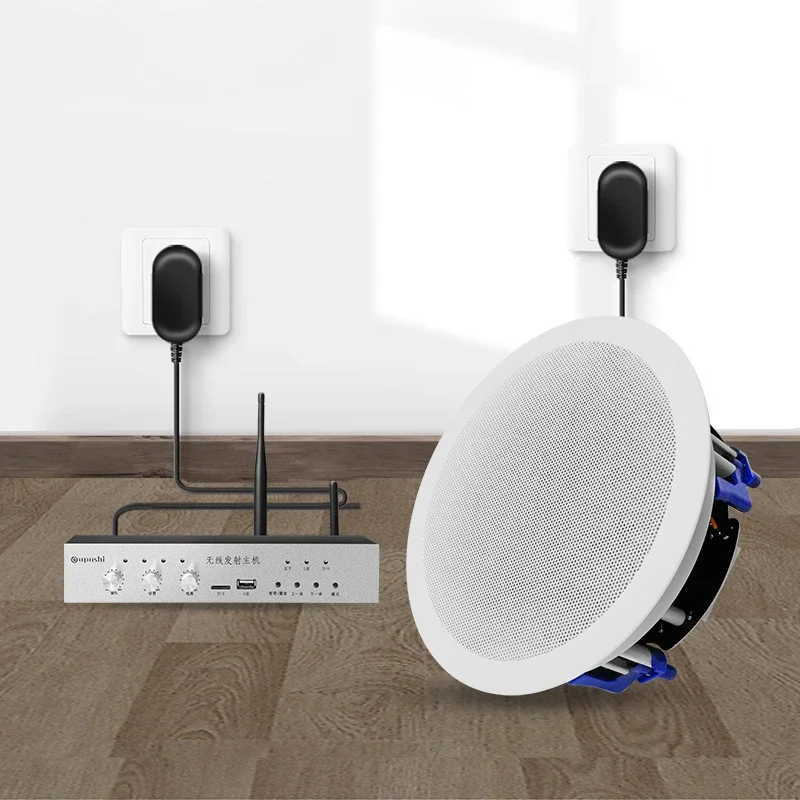 

Беспроводной Bluetooth потолочный динамик для дома, гостиной, потолочный динамик, магазин, фоновая музыка, потолочный динамик