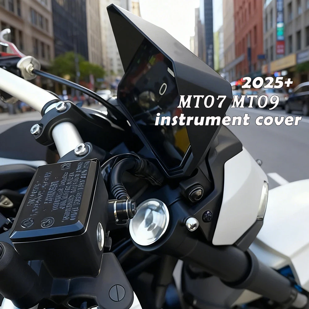 

Солнцезащитный козырек для приборной панели 2025 MT09, антибликовый солнцезащитный козырек для Yamaha MT07 MT 09 2025 + солнцезащитный чехол для приборной панели