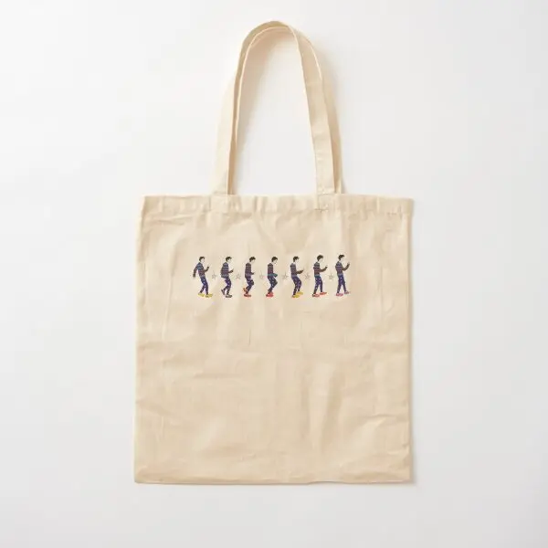 Bolso de lona de algodón para hombre y mujer, bolsa de mano de lona con estampado de la serie alli Need de James Collier, bolso plegable para compras, bolso de hombro para viaje