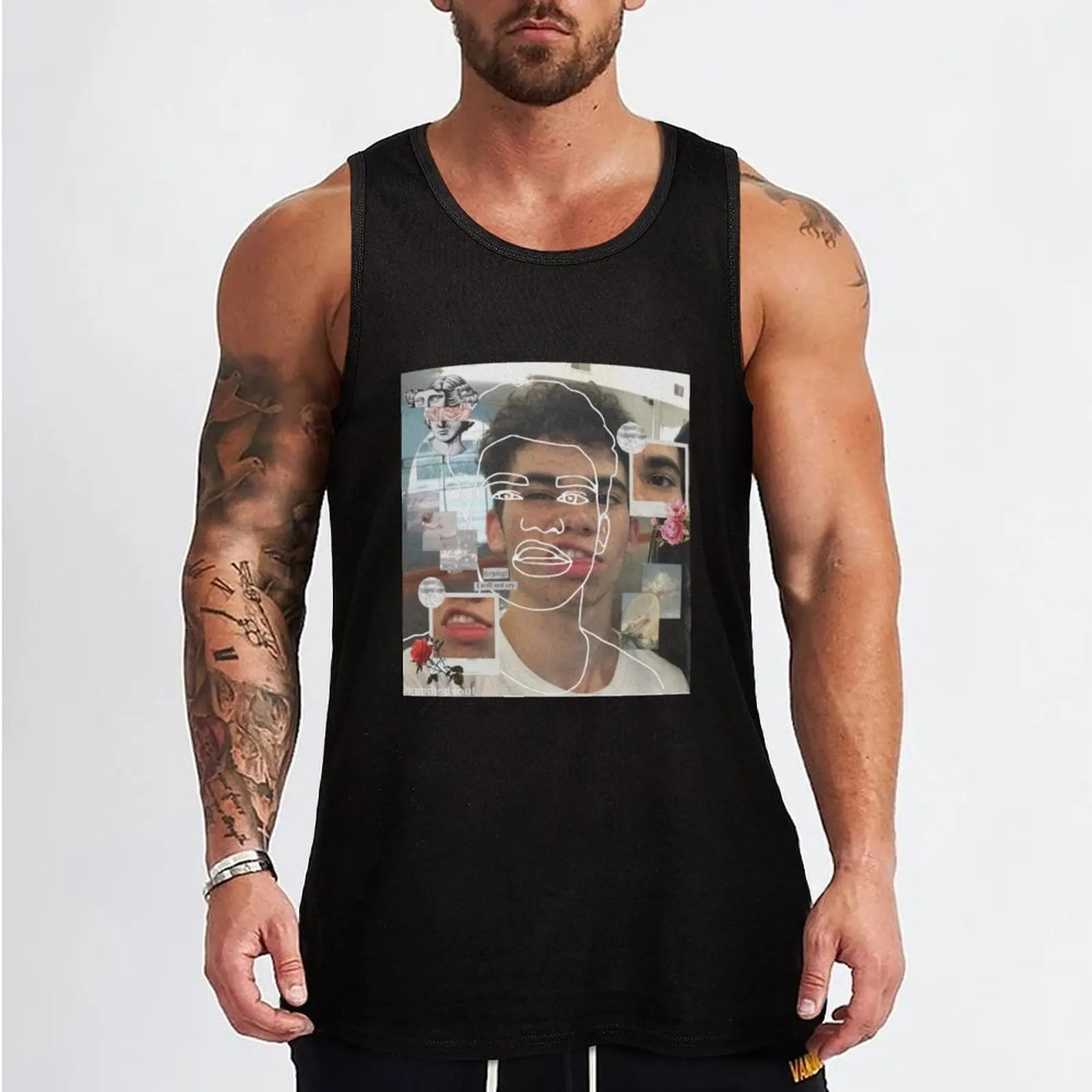 Cameron boyce fanart Tank Top sleeveless shirts sleeveless shirt man gym t-shirt gym man