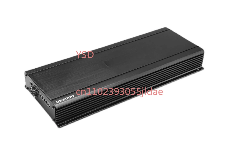 Automotive Power Amplifier (2000W Digital High Power, Single-Channel Subwoofer-Specific,