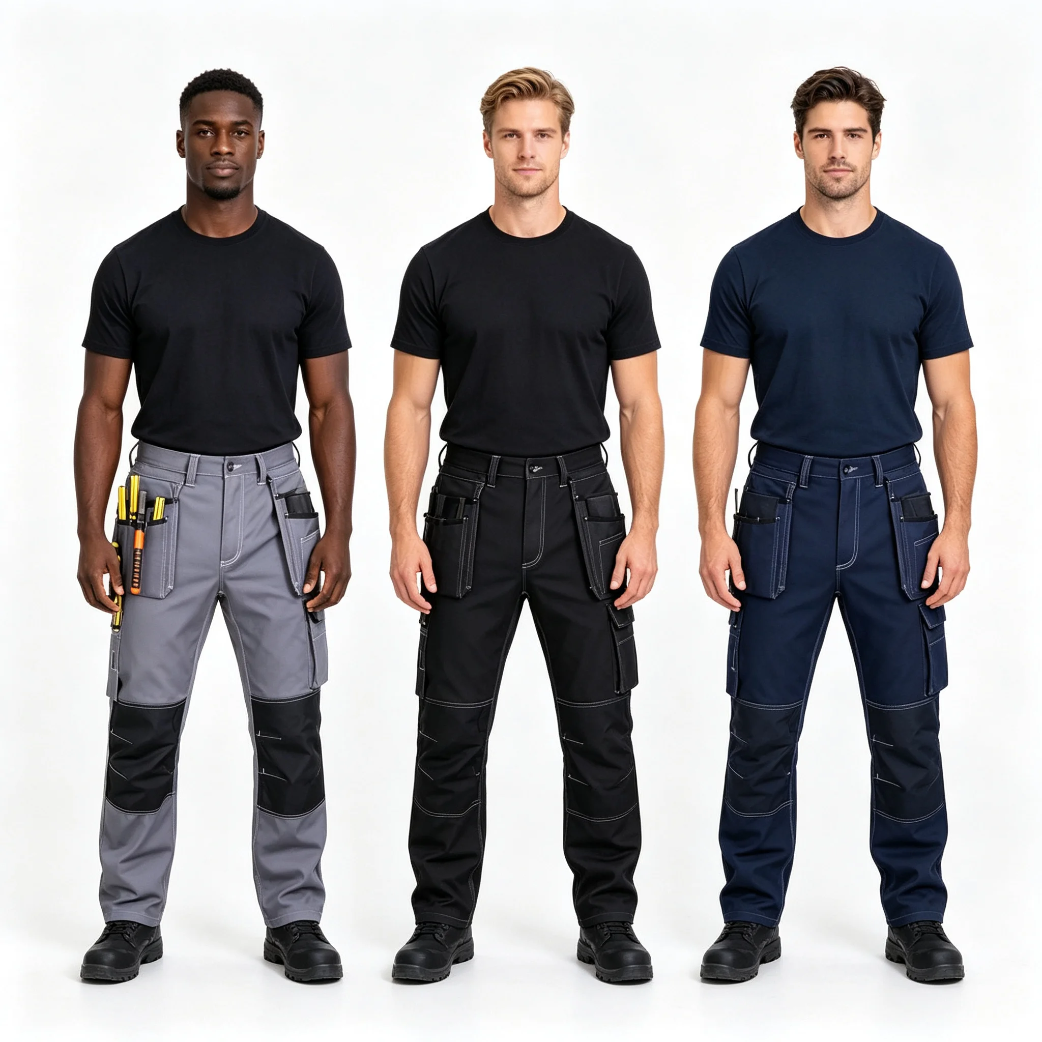 pantaloni-da-lavoro-multitasche-taglie-forti-resistenti-all'usura-e-allo-sporco-per-officina-elettricisti-multifunzione