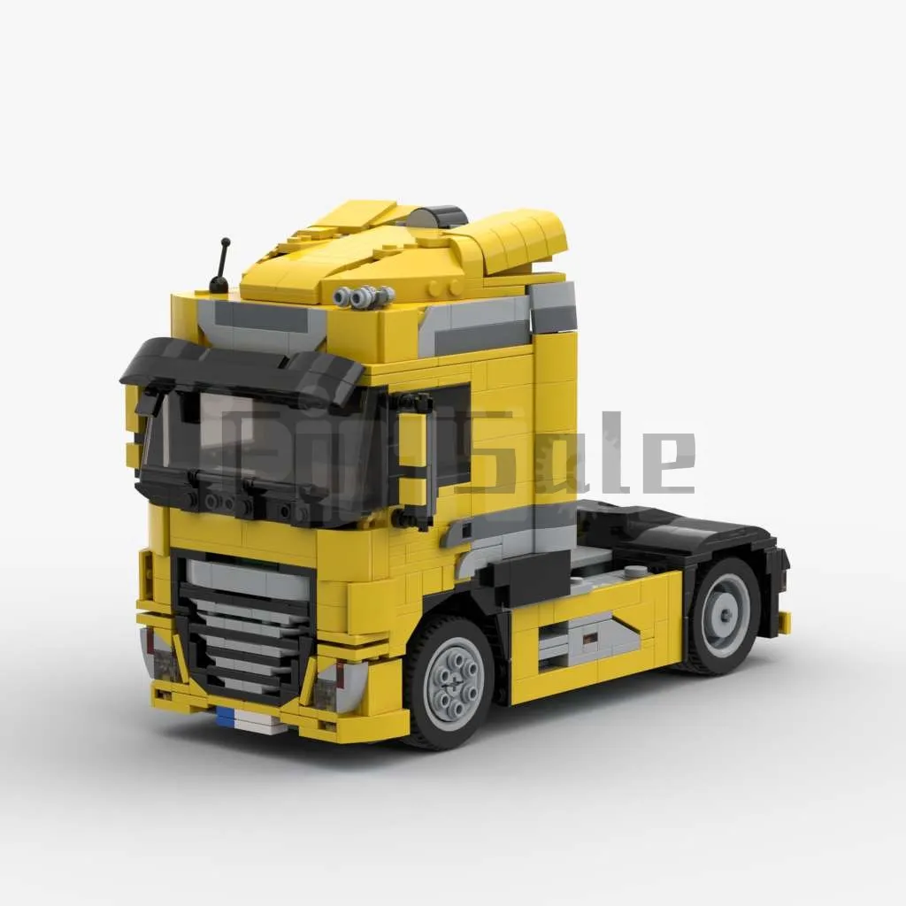 

MOC-7178 DAF XF FT Space Cab by LasseD Building Block Model Spliced Electric Toy Puzzle Kids Gift