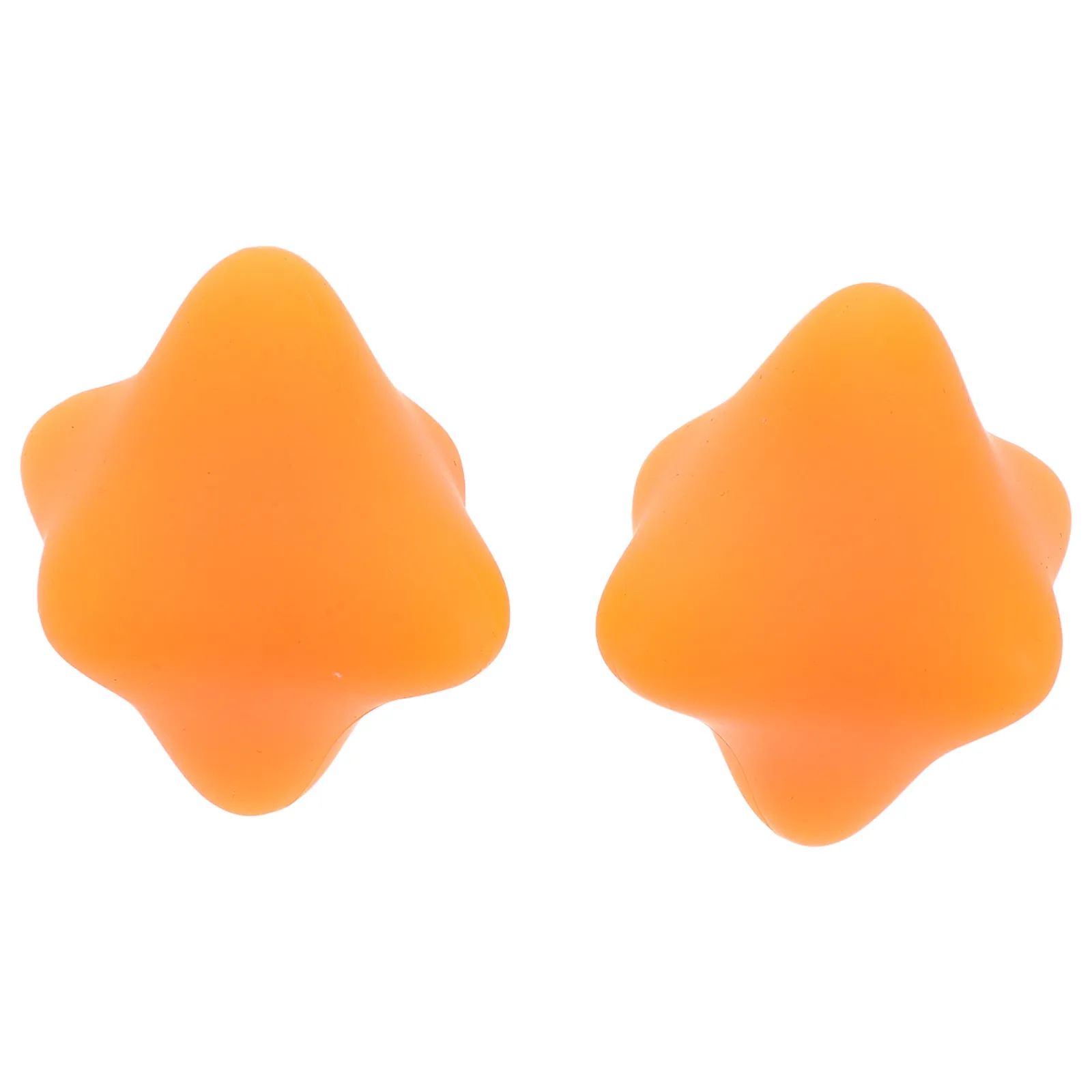 

2Pcs Hexagonal Silicone Grip Strengthener Balls Hand Exerciser Stress Reliever Massager For Elderly Office Workers