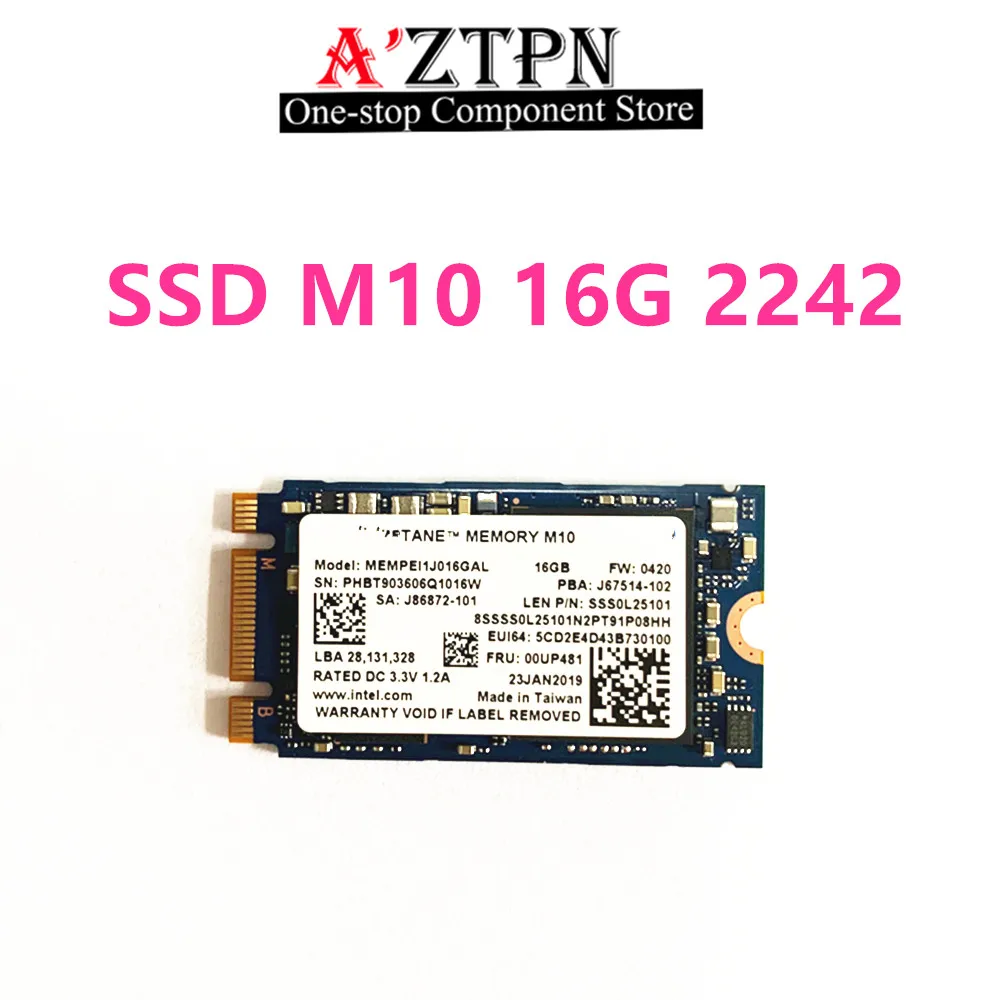 New SSD M10 64G 32G M10 16G 2280 2242 For Intel Aoteng Generation 2 Notebook Drive M.2 Solid StateMemory Acceleration Cache Nvme