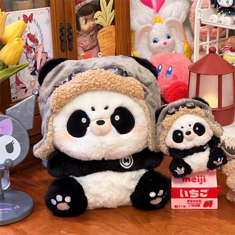 New Limited 10/20cm Cute Little Panda Animal Body Doll Handmade Doll Plushies Stuffed Toy Fans Collection Gift