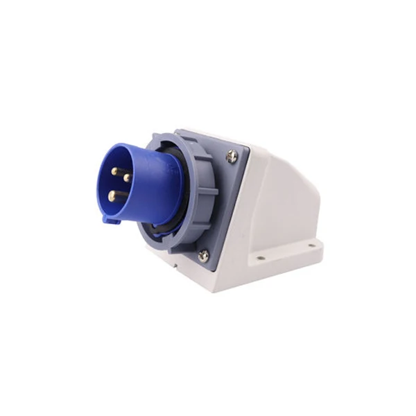 IP67 Waterproof Industrial Apparatus Reverse Plug 16A 32A 3Pole 4Pole 5Pin Wall Mount Plug Panel Mount Plug Connector 220 380V