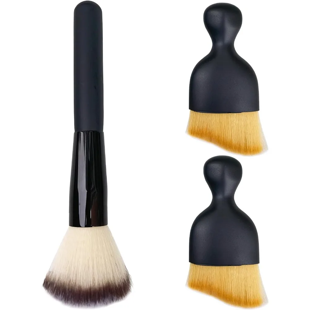 

3 Pack Microfiber Duster, Small Dust Brushes, Feather Duster, Soft Fibers, Efficient Dust Removal, Cleaning Tool Perfect for Com