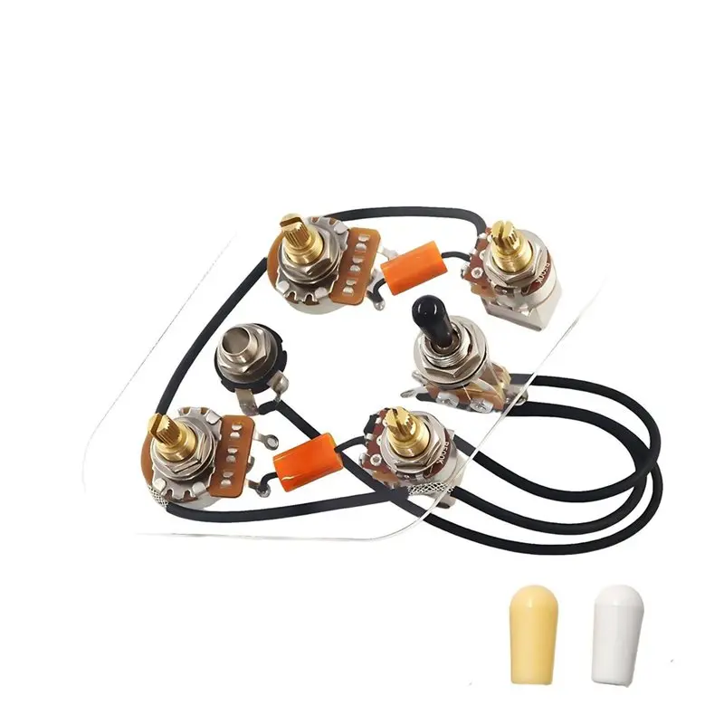 

A74K-2T2V схема переключателя для гитары SG 2T2V 500K 0,047Uf 3-позиционная схема переключателя для замены деталей гитары SG