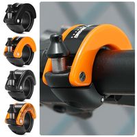 High Quality Aluminum Alloy Bicycle Bell Handlebar Crisp Sound Bike Bell Bicycle Safety Electric Bike Accessories