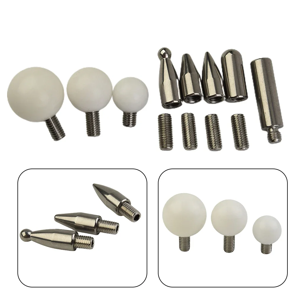 Dent Removal Tool 8pcs/set Rod Tips Accessories Stainless Steel Auto Stainless Steel+nylon Top Sale Hook Heads