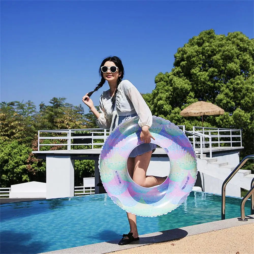 Swimming Ring Children Cute Swimming Ring Multi-color Optional Double Leak-proof Colorful Swimming Ring Pvc Swimming Ring