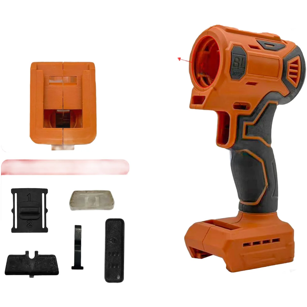 21V Brushless Drill Housing Plastic Case Compatible with Gearbox for Reliable Performance and Secure Attachment