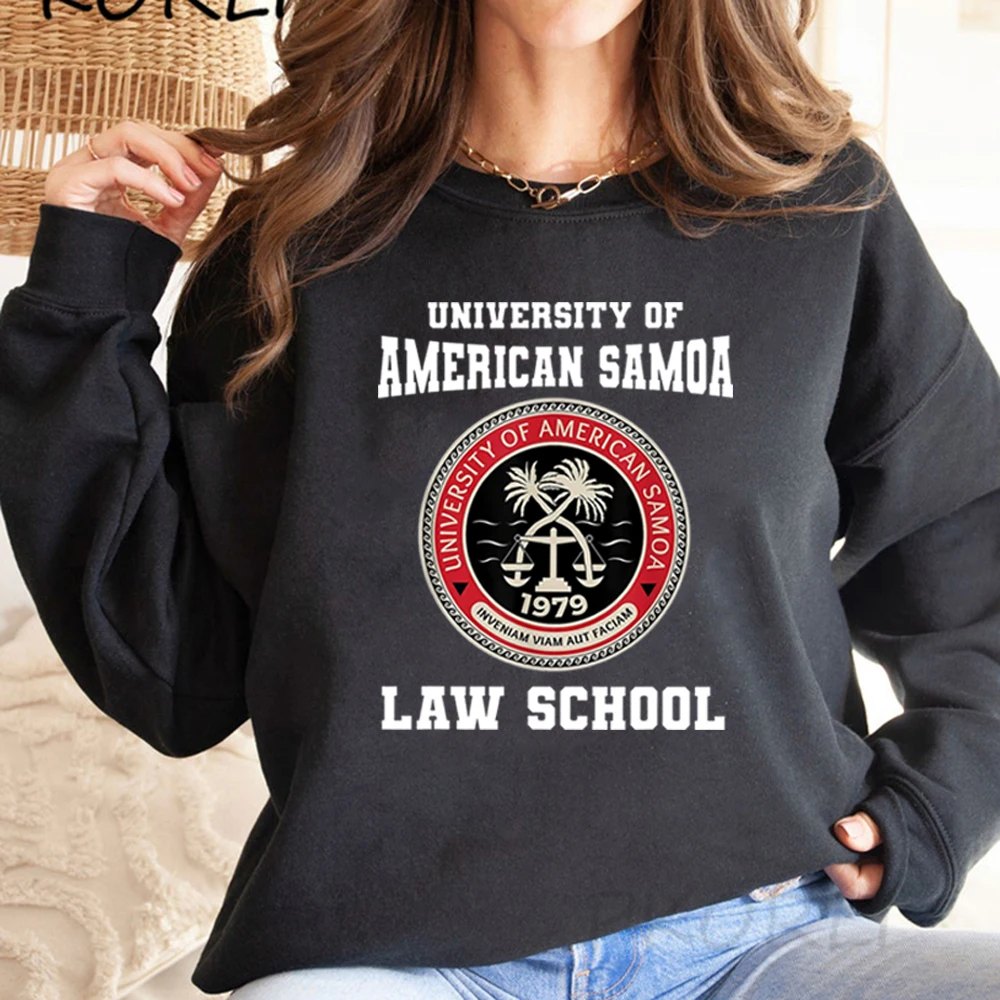 University of American Samoa Sweatshirt Law School Sweatshirts Better Call Saul Shirt Saul Tv Series Sweatshirt Casual Pullovers