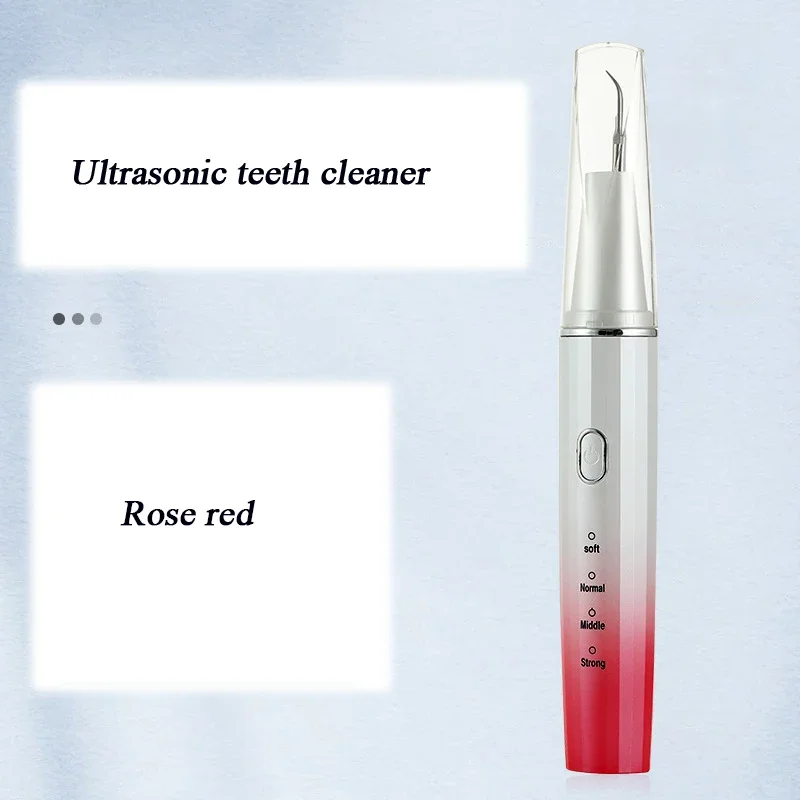 Escalador Dental ultrasónico multifuncional, modo de limpieza Dental de 4 velocidades, instrumento Dental doméstico con 360 °   Punta de trabajo giratoria