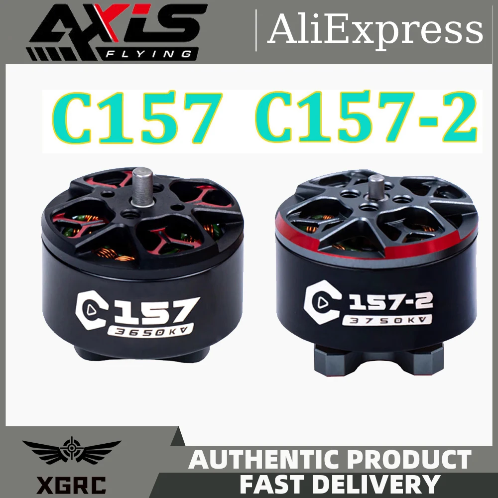 

Axisflying C157 1507 3650KV C157-2 3750KV бесщеточный двигатель 4S Lipo для FPV AVATA Дрон Квадрокоптер 3 ~ 4 дюймов Cinewhoop дроны DIY