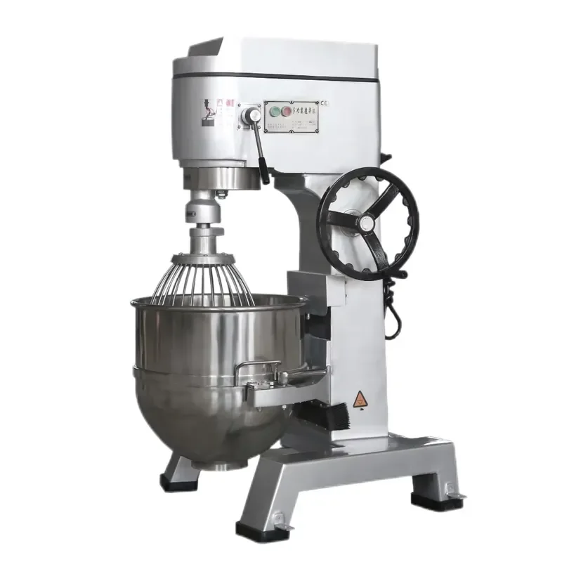 80L Commercial Planetary Mixer Heavy Duty Stand Mixer with 3 Attachments for Bread Dough Cake Pastry Kitchen Bakery Equipment