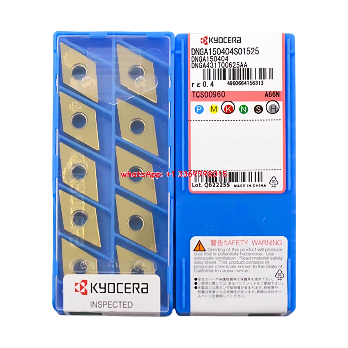 

100% Original DNGA DNGA150404S01225ME KBN25M Turning Insert