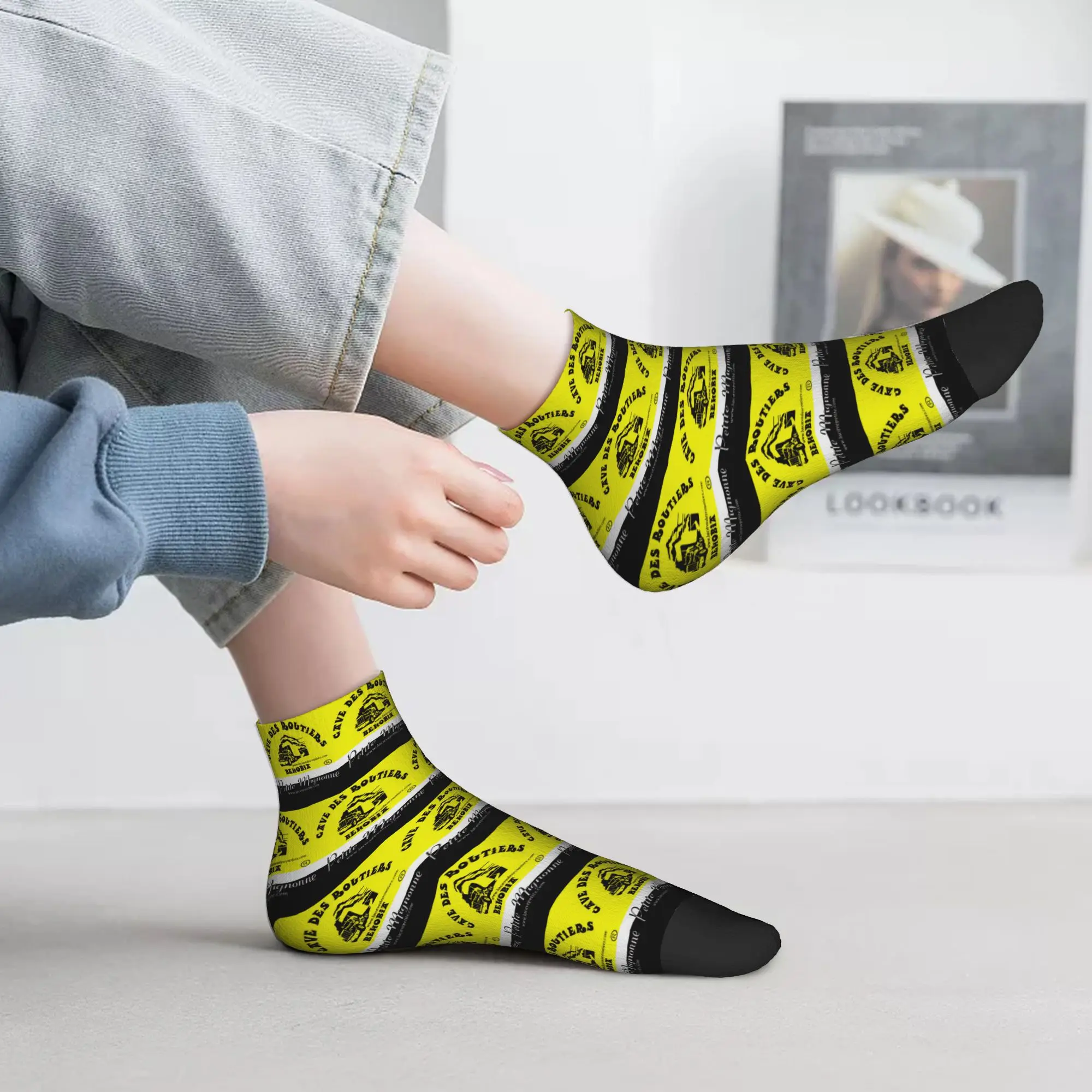 Calcetines Harajuku Medias súper suaves Calcetines para todas las estaciones Accesorios para regalo de cumpleaños unisex